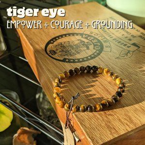 Tiger Eye Gemstone Bracelet